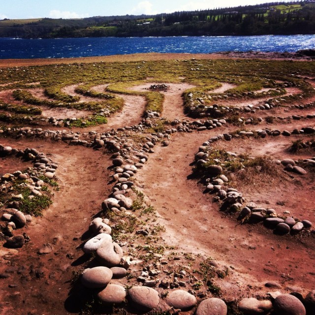 Walk a Labyrinth... to find quiet in an active meditation.